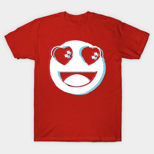 world emoji day glitch T-Shirt by Dieowl